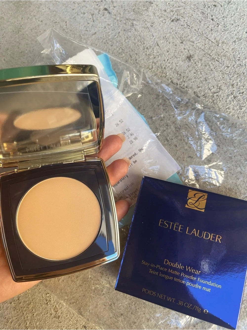 Estee Lauder Double Wear Matte Powder Foundation - Light Beige